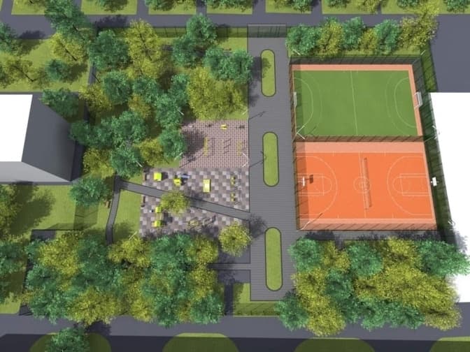 Коли на Тролейбусній у Львові завершать будівництво майданчика за 7 млн грн