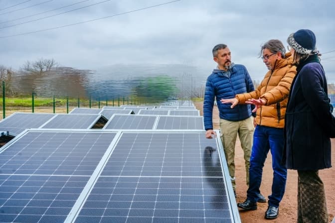 У Бучі запустять інноваційні сонячні електростанції, передані урядом Франції