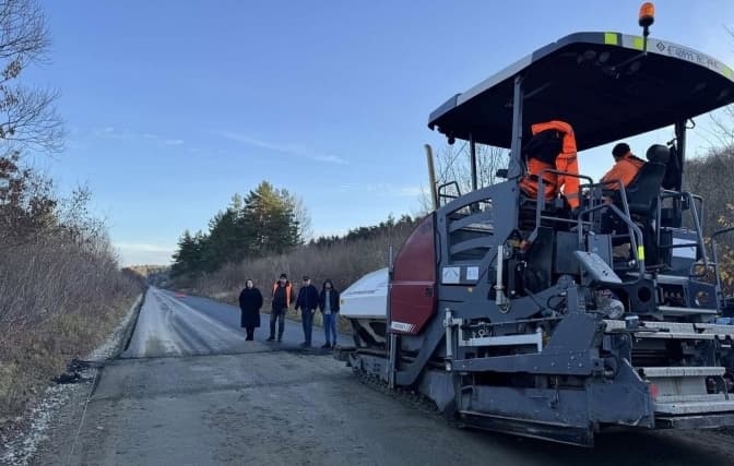 На Львівщині в селі за 16 млн відремонтували дорогу