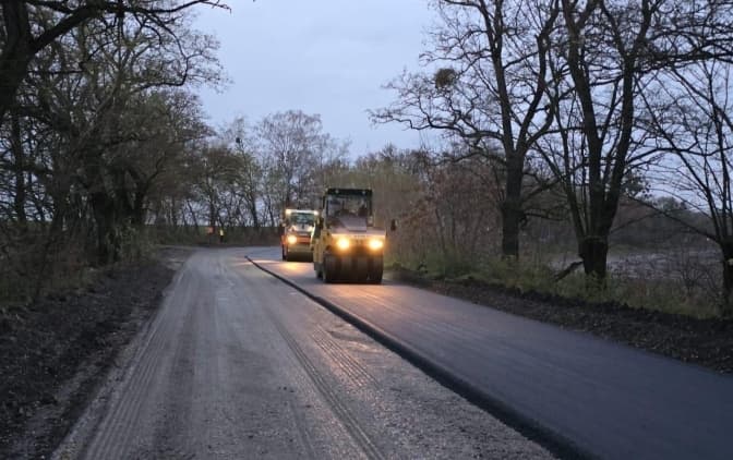На Львівщині відновили частину автомобільної дороги Броди – Соколівка