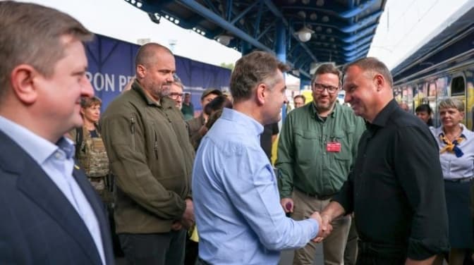 До Києва прибув президент Польщі