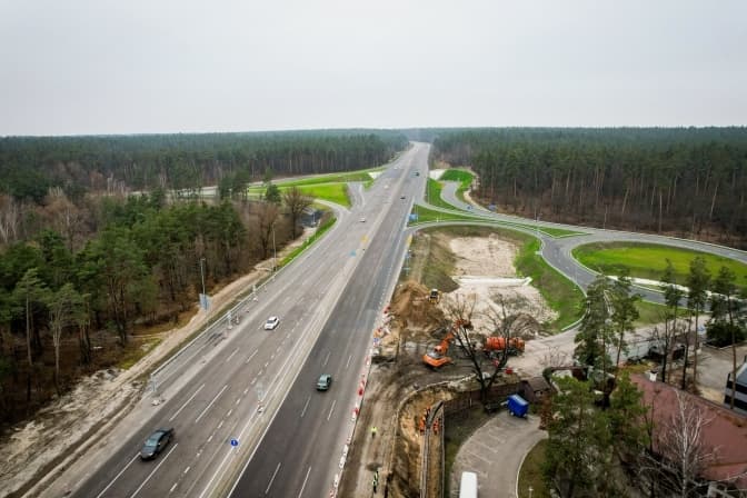 На трасі Київ—Одеса стартував другий етап добудови дворівневої розв’язки у Віті-Поштовій