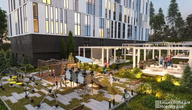 У Львові з’явиться барбекю-парк та дахи з відпочинковими майданчиками. Візуалізація