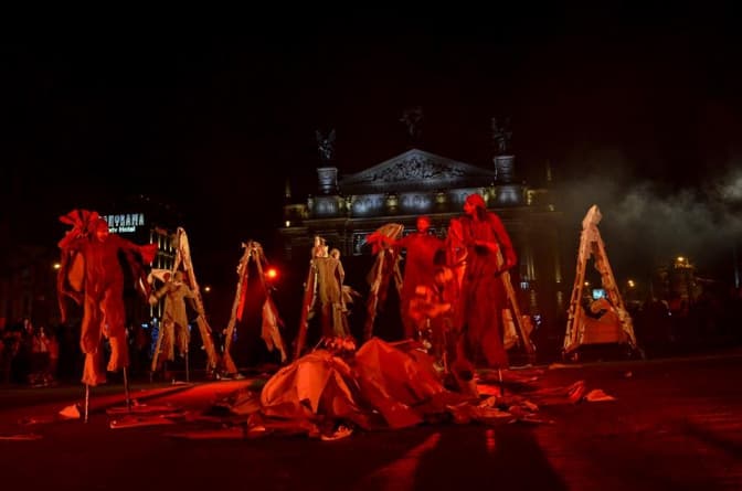 У Львові стартував театральний фестиваль «Золотий лев». Фото