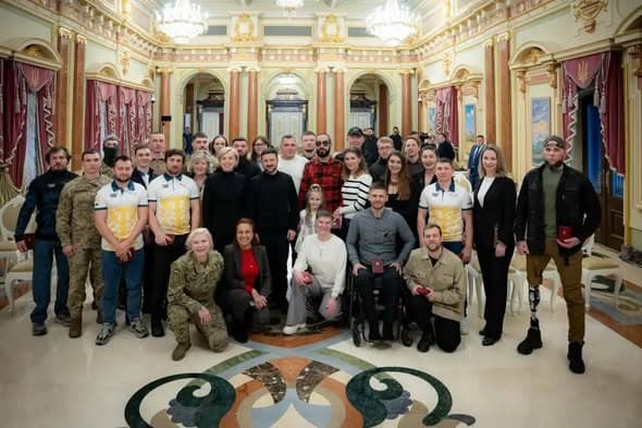 нагороджені українці. фото: Максим Козицький