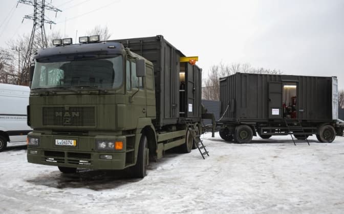 В Києві представили мобільну майстерню для артилеристів