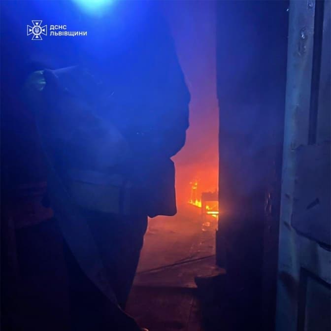 На Львівщині в пожежі загинув чоловік