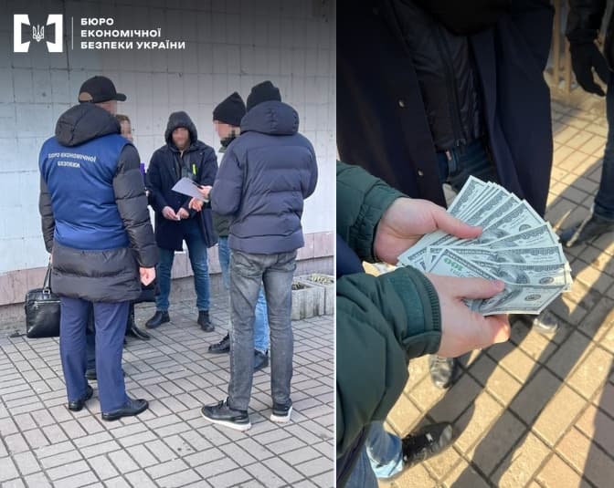 Детектив київського БЕБ попався на хабарі, начальника управління відсторонили