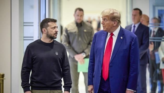 Володимир Зеленський і Дональд Трамп