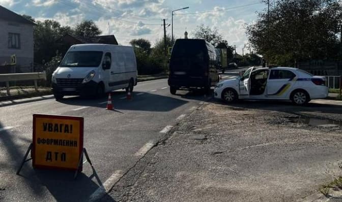 За добу на Львівщині постраждали двоє неповнолітніх у ДТП