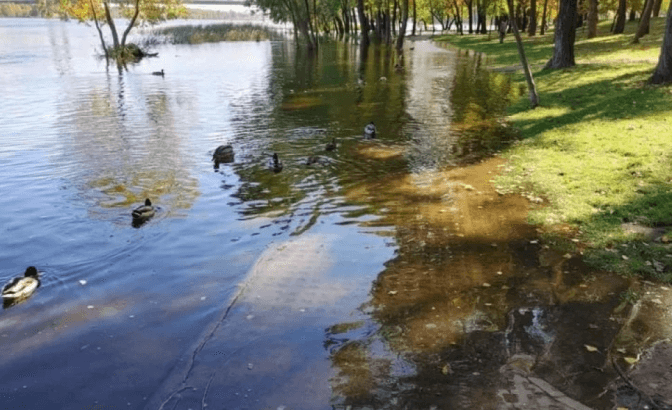 В Києві зафіксували спад повені