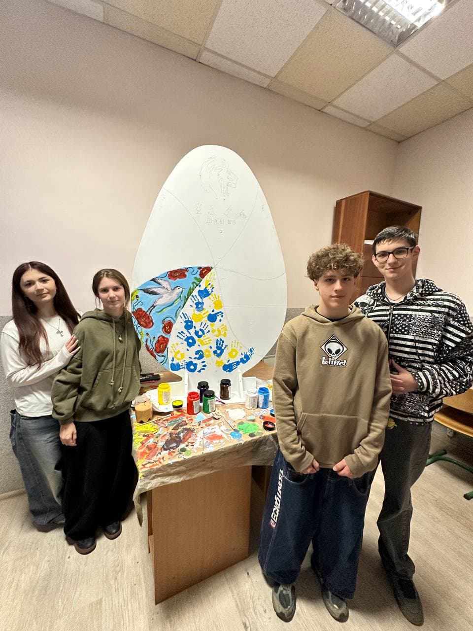 Фото: писанка в Брюховичах