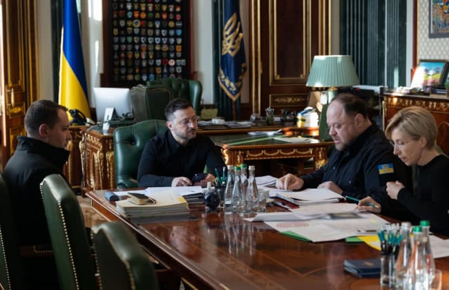 Нарада щодо Пантеону видатних українців. Фото: ОПУ