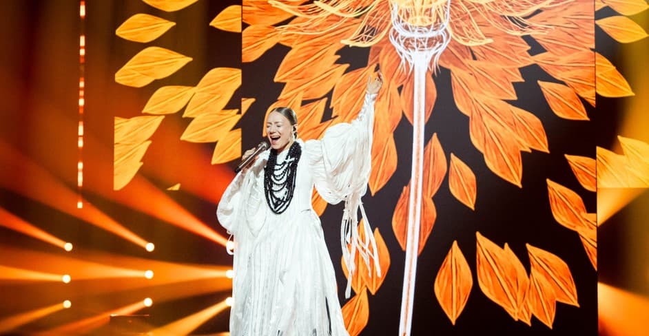 Виступ учасниці LELÉKA на сцені нацвідбору "Євробачення-2026". Cуспільне