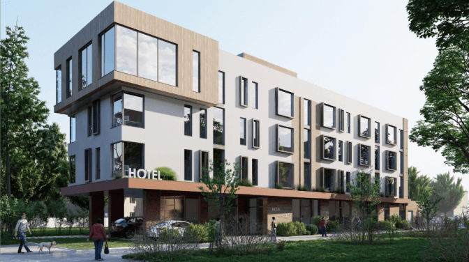 У Львові планують збудувати новий готель на чотири поверхи