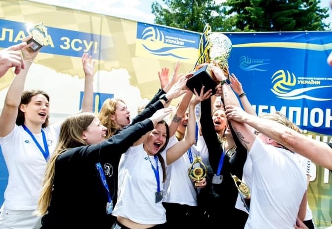 Ватерполістки зі Львівщини стали чемпіонками України