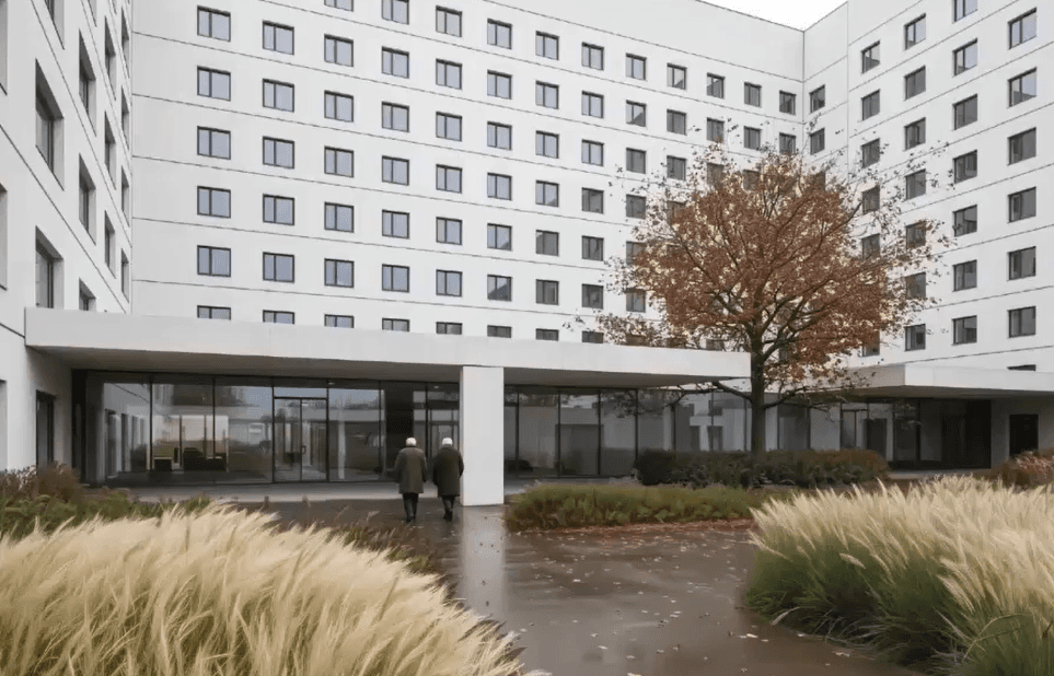 Візуалізація прибудови до лікарні на Миколайчука / з виконкому ЛМР