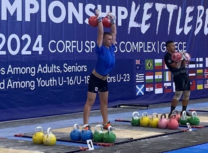 Львів'янин став чемпіоном світу з гирьового спорту серед юніорів