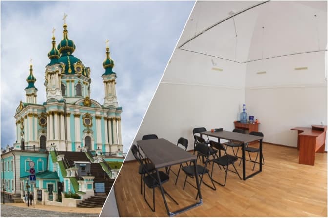 В Андріївській церкві на Подолі відкрили «Пункт незламності»