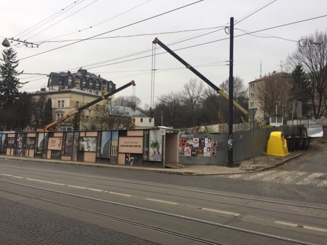 ЛМР збільшила висоту будинку, який зводять на місці військкомату на Личаківській