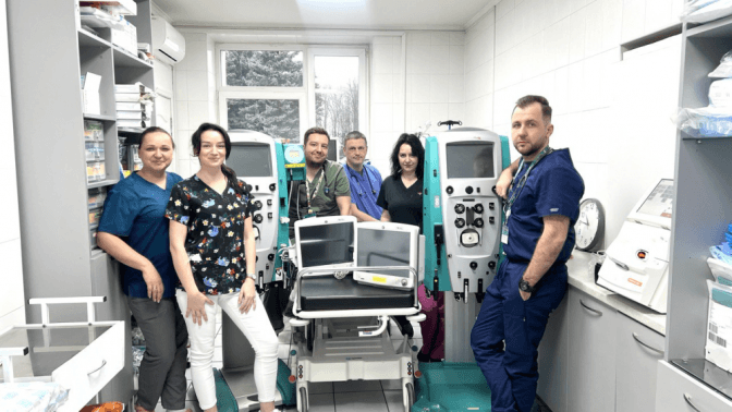 Клінічний центр дитячої медицини отримав сучасне обладнання для порятунку дітей