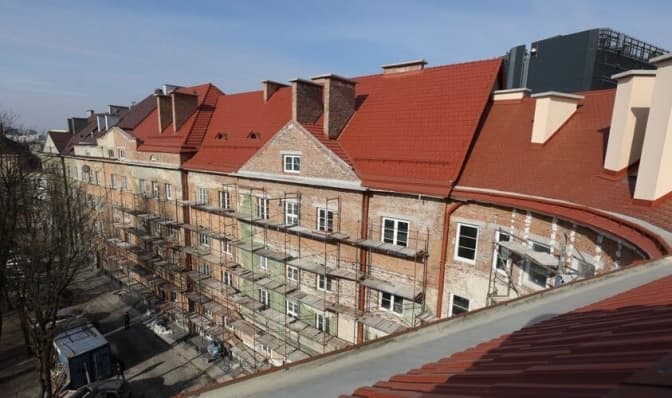 У Львові показали реставрацію фасадів будинків, які зруйнувала ракета влітку 2023-го