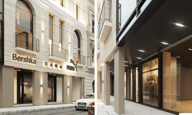 Як може виглядати новий готель на початку вулиці Дорошенка у Львові. Візуалізація