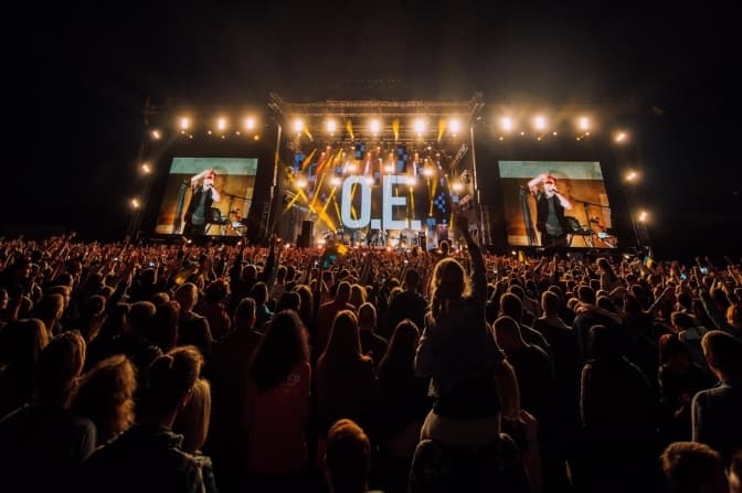 Де подивитися великий концерт «Океану Ельзи» до ювілею університету Франка