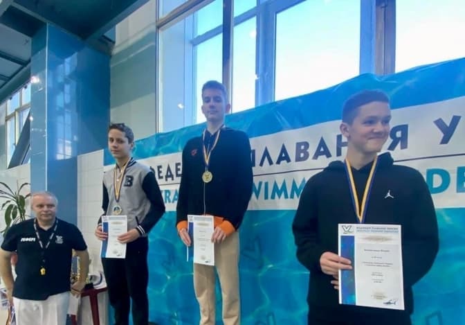 Юний спортсмен із Львівщини став чемпіоном України з плавання