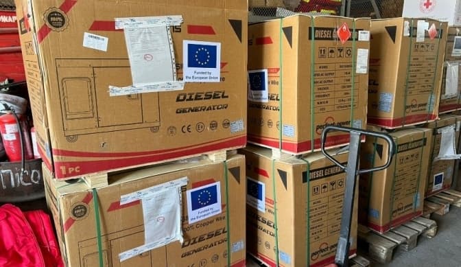 Київська область отримала 50 генераторів для соціальних закладів