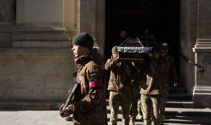 У Львові попрощаються з 28-річним захисником, який загинув на війні