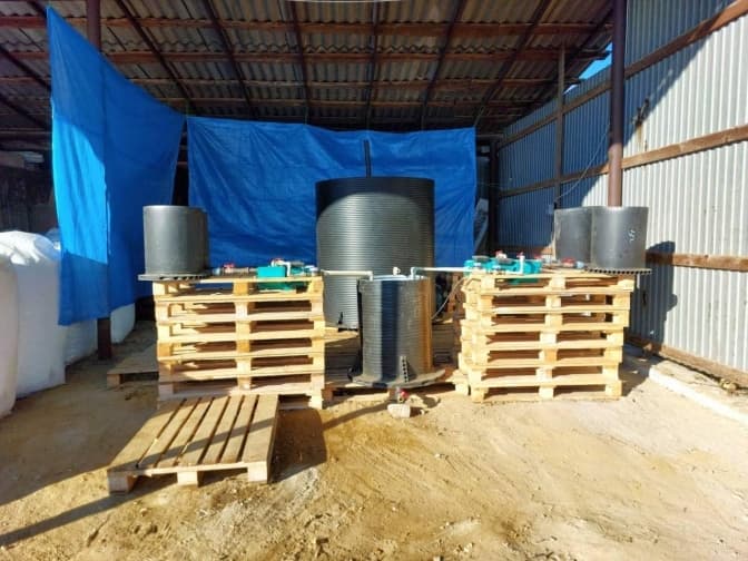 На Грибовицькому полігоні тестують дослідницьку установку для очистки фільтрату