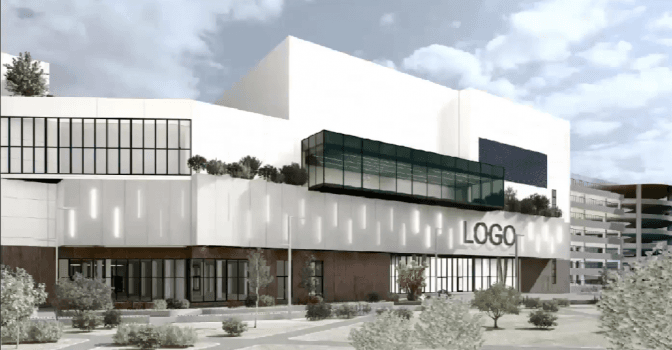 У Рясному збудують торгово-розважальний центр з підземним паркінгом та кінотеатром