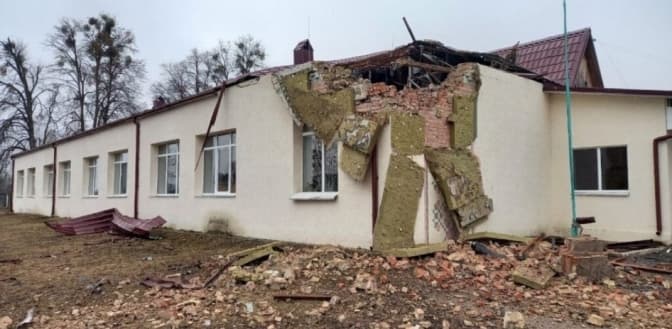 На Київщині замість зруйнованої росіянами школи збудують нову з майже нульовим енергоспоживанням