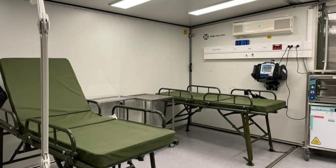 Для евакуації поранених українців уперше задіяли «летючий шпиталь»