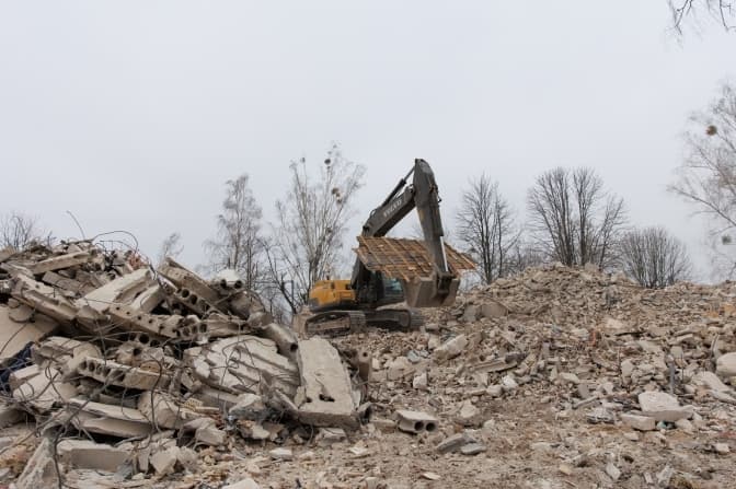 У Бородянці запустили лінію переробки будівельного сміття
