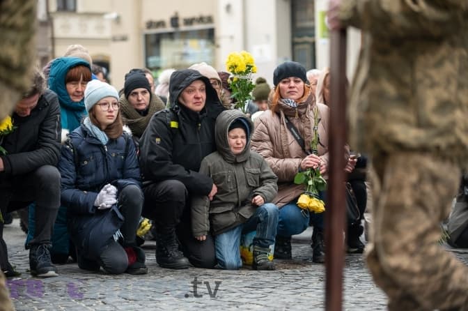 Сьогодні у Львові попрощалися із двома Героями. Фото