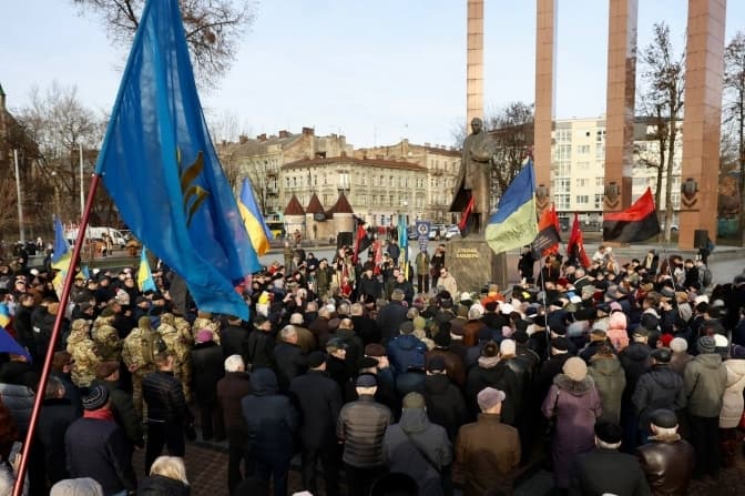У Львові вшанували пам’ять лідера ОУН Степана Бандери