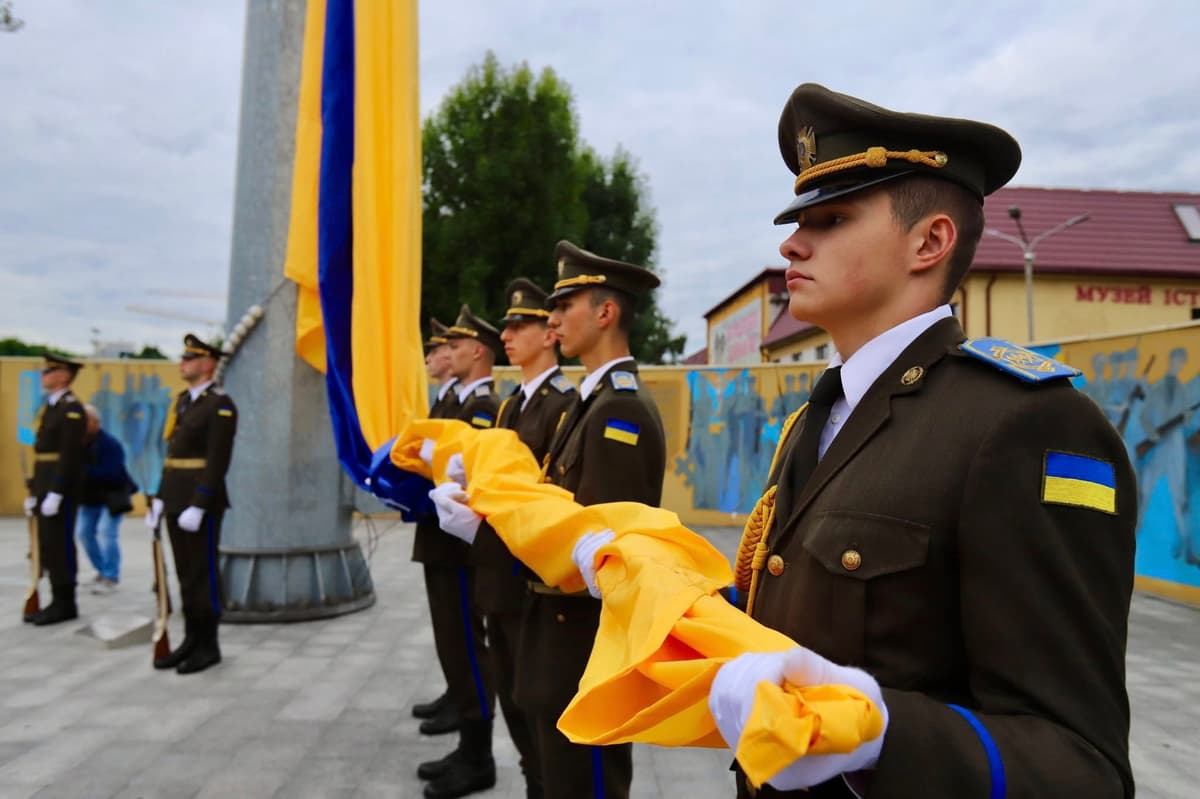 У Львові відзначили День прапора. Фото дня