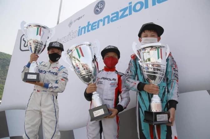 На етапі чемпіонату Італії з картингу бронзу виборов львів‘янин Олексій Яремій