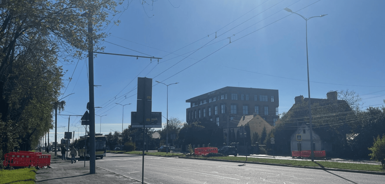 Ділянка на вул. Стрийській-Максимовича / Фото: ЛКП "Львівавтодор"