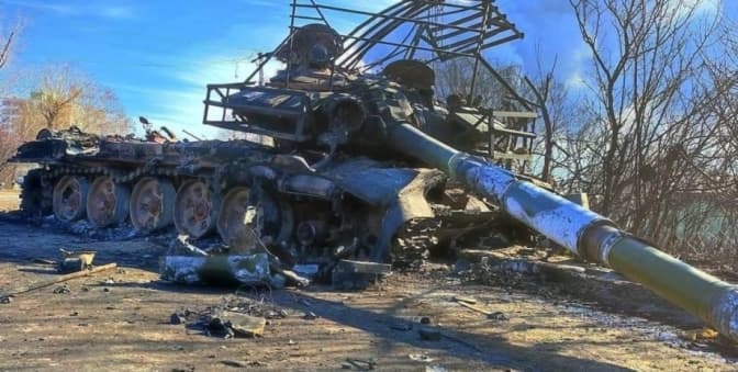 Львівські десантники знищили 10 одиниць російської бронетехніки