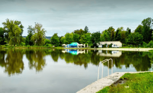 фото: юрій гречка/парк і озеро м. золочів