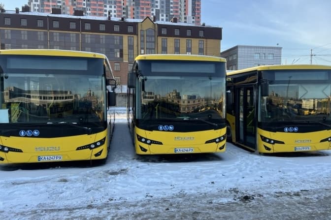 Київ випускає на маршрути ще 20 нових автобусів