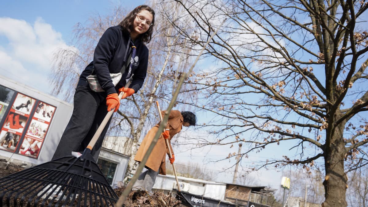 У Львові відбулася молодіжна толока в шести районах