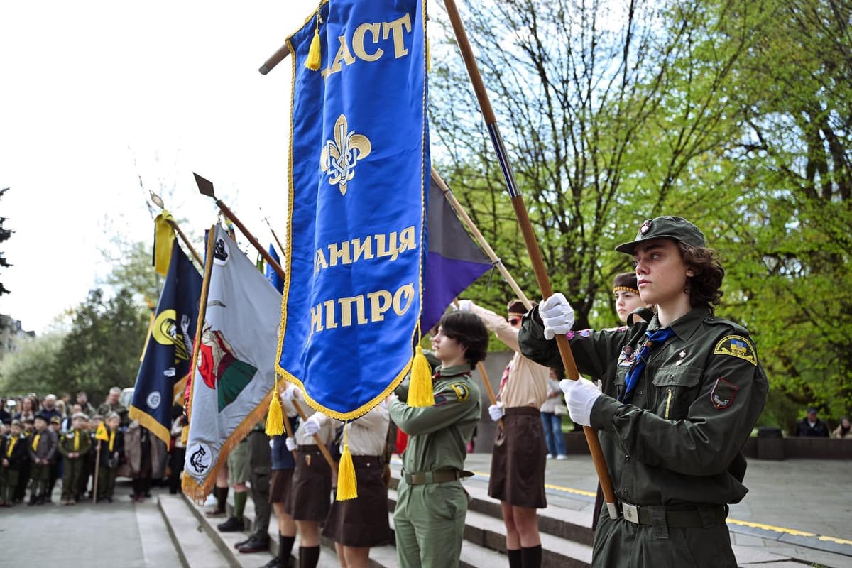 У Львові склали пластову присягу 50 нових учасників: організації — 114 років