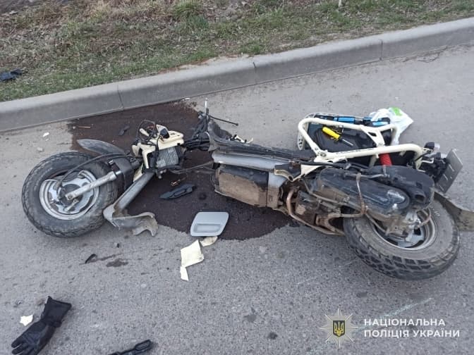 На Львівщині в ДТП травмувався 19-річний мотоцикліст