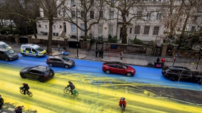 У Лондоні вулицю біля російського посольства перейменують на честь Києва