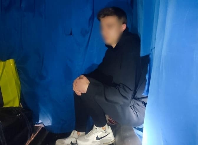 У «Шегинях» ухилянт намагався перетнути кордон, заховавшись від прикордонників