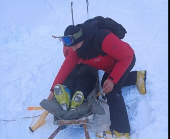 На Львівщині рятувальники допомогли травмованій лижниці з Луцька